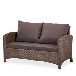 Плетеный диван S58A-W773 Brown