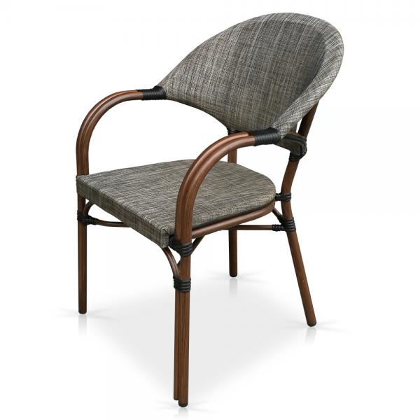 Кресло из текстилена C029-TX Grey-beige