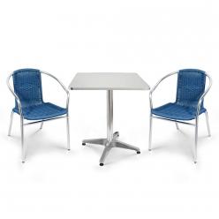 Комплект мебели  LFT-3199E/T3125-60x60 Blue (2+1)