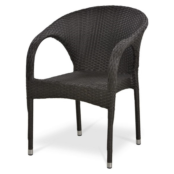 Плетеное кресло из искусственного ротанга Y290B-W52 Brown