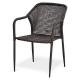 Плетеный стул из искусственного ротанга Y35-W2390 Brown
